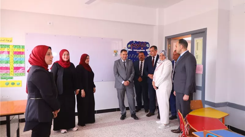 دمياط تفتتح مدرسة العوامر بعد توسعتها ضمن خطة تطوير التعليم