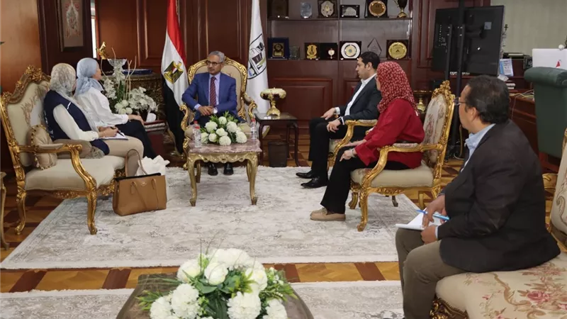 محافظ بني سويف: توفير التيسيرات لأنشطة ومبادرات برنامج الأغذية العالمى WFP