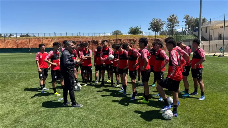 منتخب الناشئين يختتم تدريباته استعدادًا لمواجهة إثيوبيا في كأس أمم أفريقيا