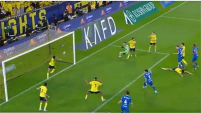نتيجة وأهداف مباراة النصر والهلال في الشوط الثاني (1-1) بالدوري السعودي