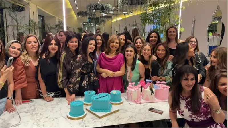 تزامنا مع زواج عمرو أديب .. لميس الحديدي تحتفل بعيد ميلادها|صور