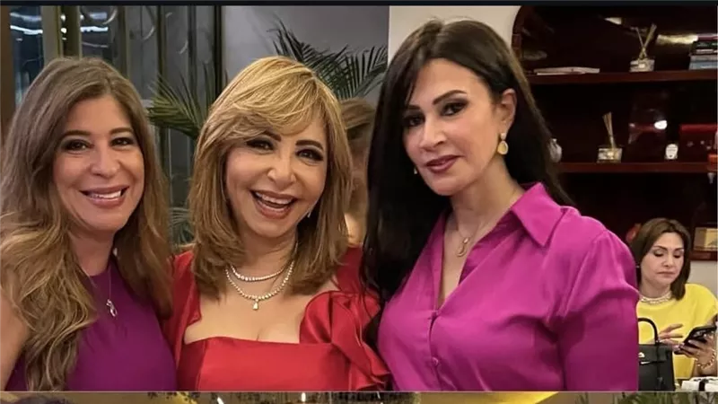 بوجود زوجة عمرو أديب الجديدة.. صديقة لميس الحديدي تنشر صورة من عيد ميلادها