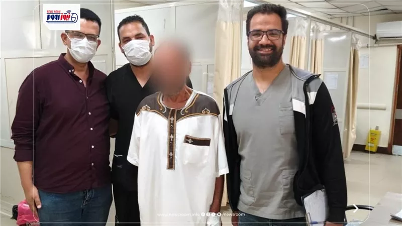 إنقاذ مريض سبعيني من أزمة تنفسية حادة داخل مستشفى صدر المنيا