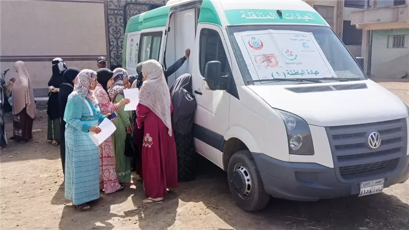 الكشف على 1595 مواطنًا خلال قافلة طبية مجانية بقرية جاليا الثانية في الدقهلية