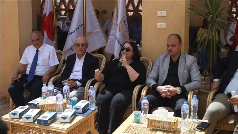 نائبة وزيرة التضامن تفتتح مركز التدريب على تصنيع الألبان بالوادي الجديد 