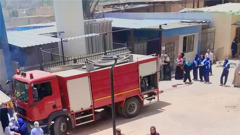 اندلاع حريق أعلى منزل بقرية فيديمين بالفيوم.. والحماية المدنية تسيطر 