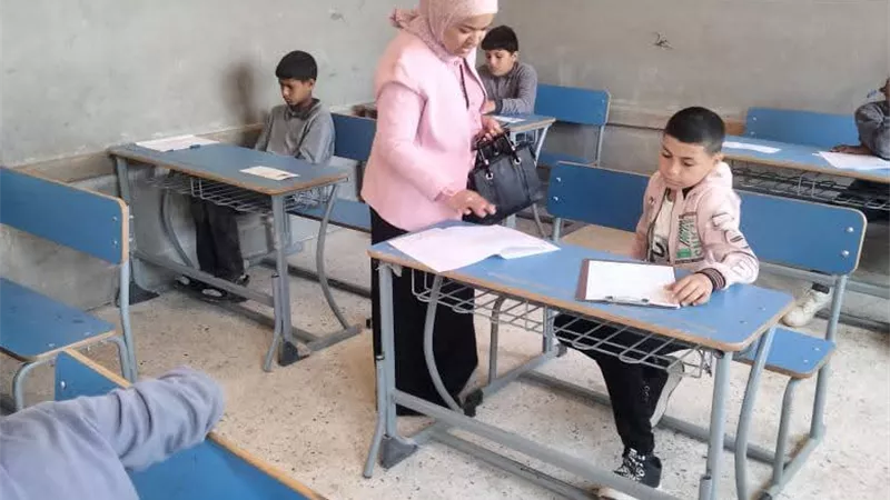 متابعة وأجواء هادئة .. انطلاق امتحانات الشهادتين الابتدائية والإعدادية بالسويس