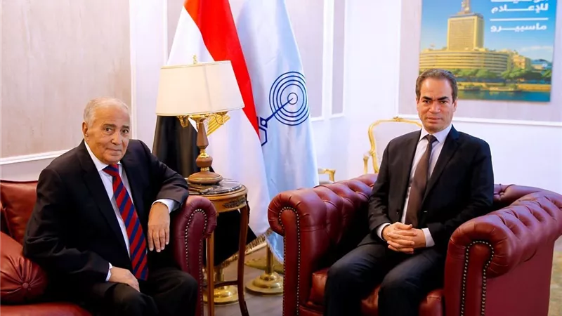 وصول الشاعر الكبير فاروق جويدة صالون ماسبيرو الثقافي