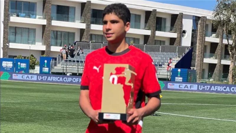 أحمد صفوت رجل مباراة مصر وإثيوبيا في كأس أمم أفريقيا تحت 17 عام
