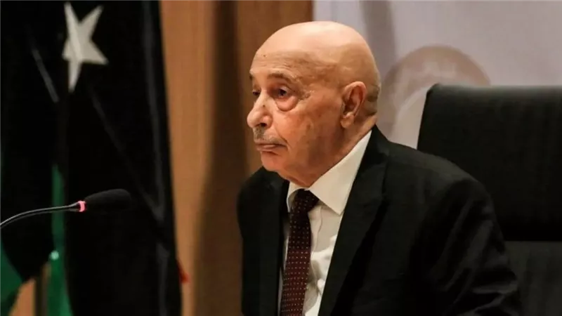 حضور عقيلة صالح رئيس البرلمان الليبي الجلسة مجلس النواب المصري الاثنين المقبل