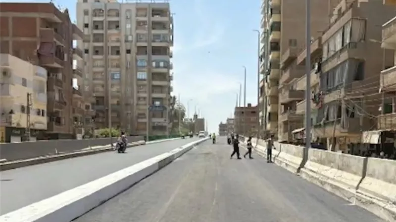 تشغيل كوبري الباجور العلوي يضع حدا للتكدسات المرورية.. وفرحة بين الأهالي|فيديو