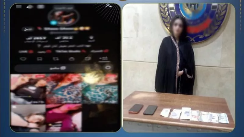 التحقيق مع صانعة محتوى بتهمة نشر فيديوهات خادشة للحياء بالعجوزة
