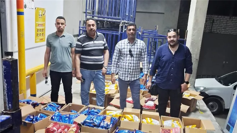 ضبط نصف طن من الوجبات السريعة ومصنعات اللحوم غير الصالحة للاستهلاك