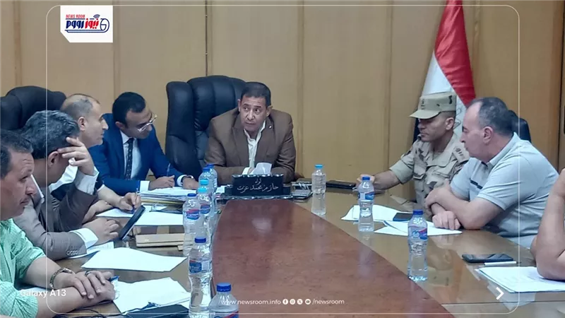 سكرتير عام الفيوم يترأس اجتماع لجنة البت في طلبات تقنين أراضي الدولة