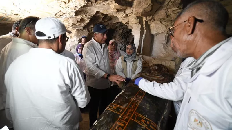تأكيدًا لنيوز رووم.. الآثار تعلن عن اكتشافات أثرية بـ