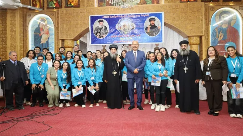 محافظ السويس يشهد انطلاق مهرجان الكرازة المرقسية 2026 بكنيسة مار جرجس 