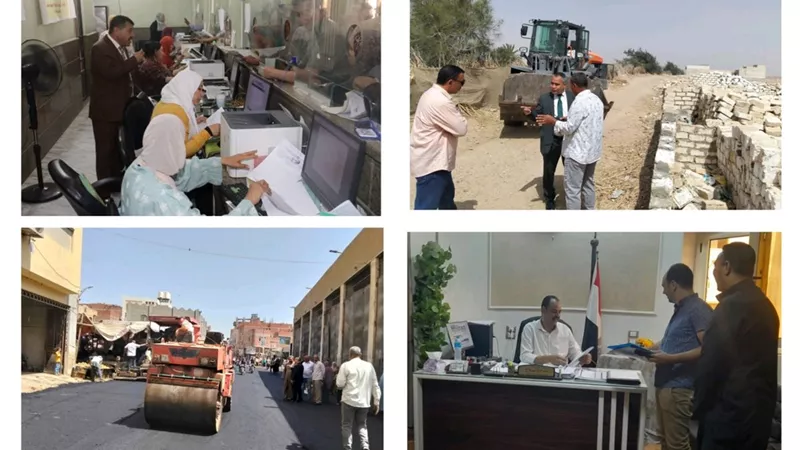بنى سويف |حملات تموين بمركز ببا ومتابعة قوافل و مشروعات الخطة باهناسيا