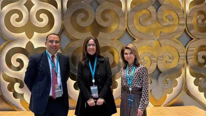 جيهان زكي تجري لقاءات مع وزراء الثقافة المشاركين بمؤتمر «التعاون الإسلامي» 