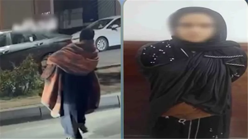 لاستجداء المارة.. ضبط فتاة رقصت في الشارع لتعطيل المرور بالجيزة