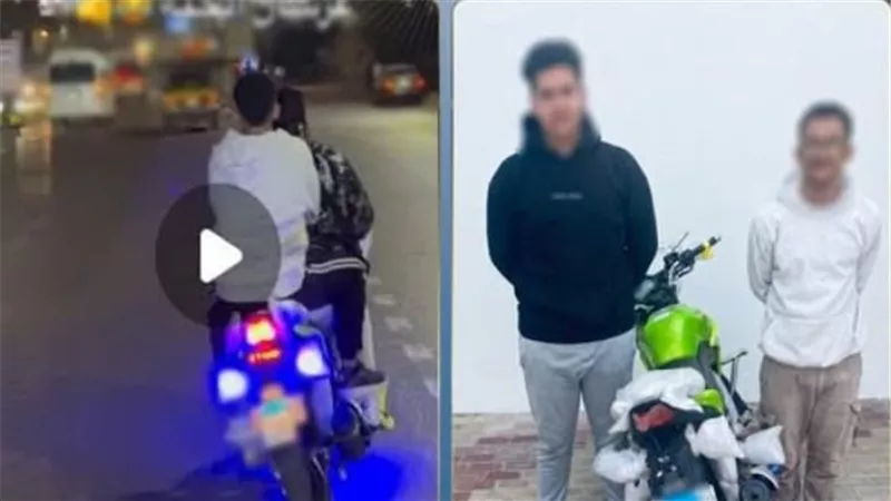 نهاية الاستعراض بالدراجات.. ضبط طالبين عرضا حياة المواطنين للخطر في الإسكندرية
