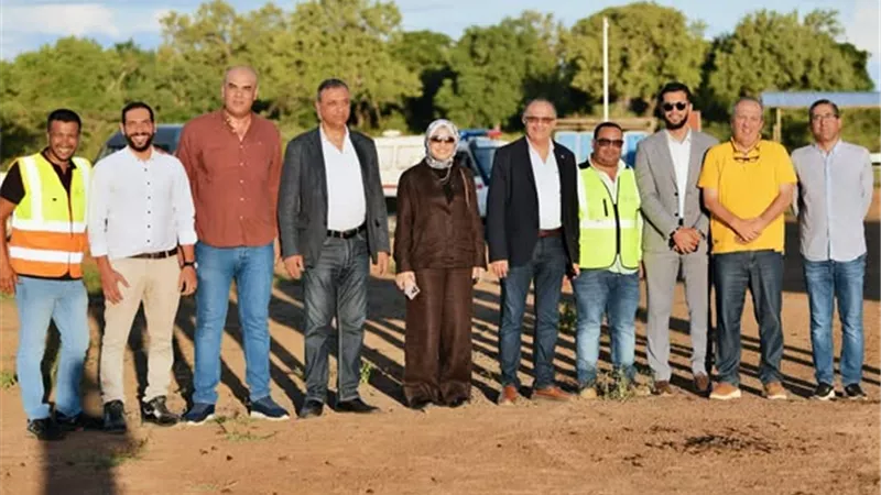 لجنة الإشراف بالتحالف المصري تتفقد مشروع سد ومحطة جوليوس نيريري