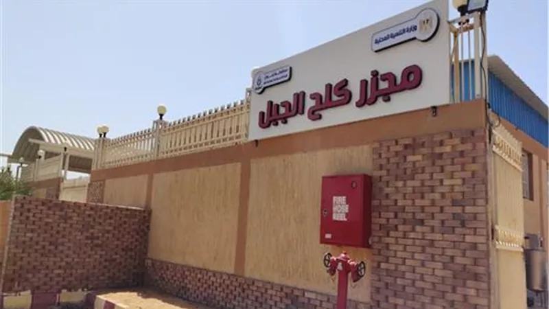 استعدادًا لعيد الأضحى.. تشغيل تجريبي لمجزر «كلح الجبل» بإدفو بعد تطويره بـ21 م