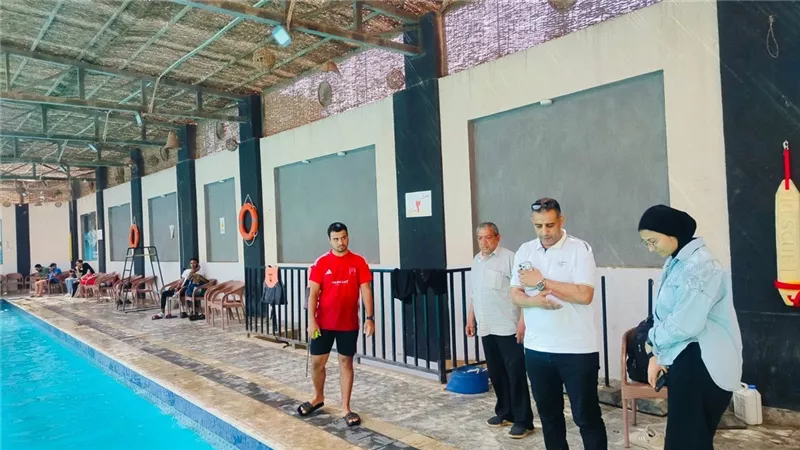 غلق حمام سباحة بكفر بطا لمخالفات الأمن والسلامة بالقليوبية