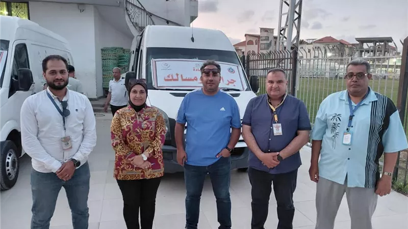 صحة دمياط تواصل دعم المواطنين بقافلة علاجية شاملة داخل نادي رأس البر