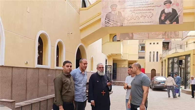 البابا تواضروس الثاني يترأس قدأس تدشين كنيسة مارمينا بدار السلام