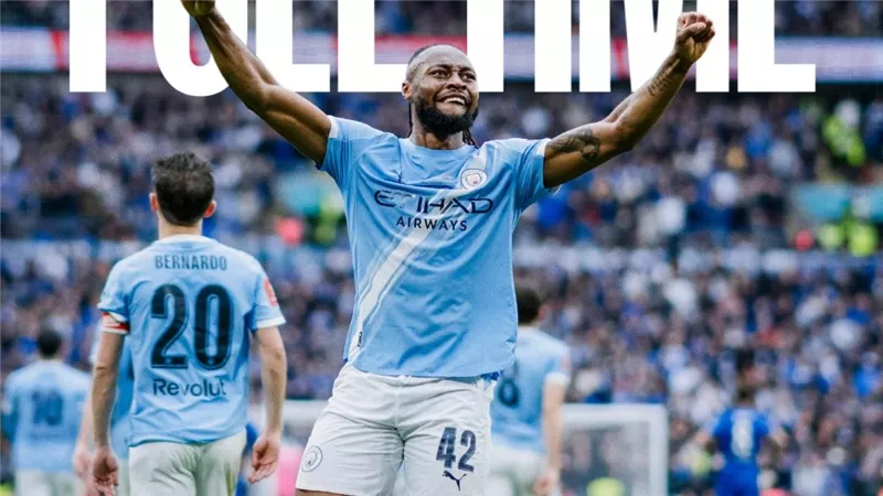 مانشستر سيتي بطلًا لكأس الاتحاد الإنجليزي للمرة الثامنة في تاريخه 