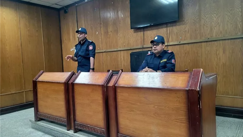 بني سويف الجامعى : برنامج لتدريب العاملين على الدفاع المدني ومواجهة الحرائق