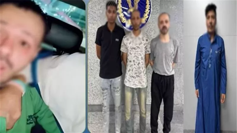 عاكس زوجة أحدهم.. ضبط المتهمين في واقعة سحل وضرب شخص داخل سيارة بالقليوبية