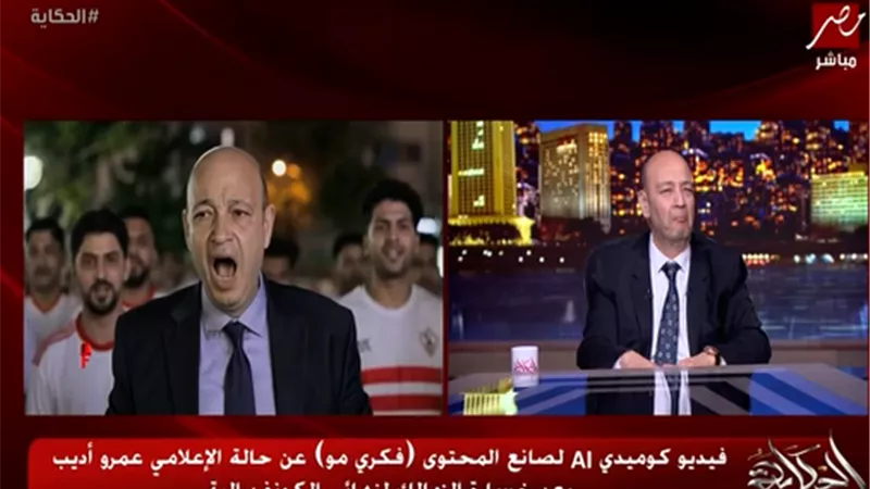 «أنا مش بتاع كونفدرالية.. الزمالك بتاع الدوري».. رسالة نارية من عمرو أديب