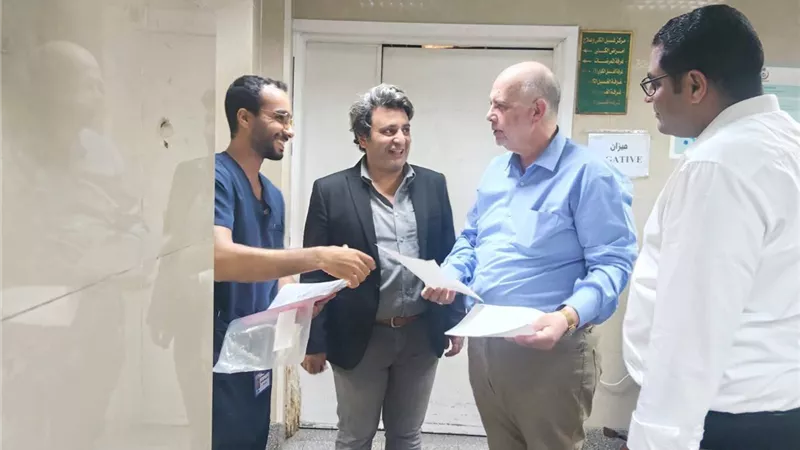 جولات تفقدية لمستشفى وعيادات التأمين الصحي ببني سويف للوقوف حول مستوى الخدمات 