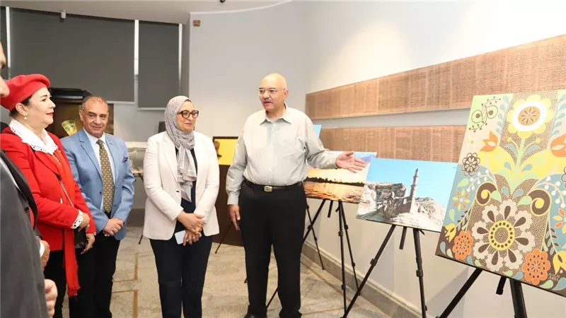 قصر الزعفران بعين شمس يتزين بالألوان تزامنًا مع اليوم العالمي للمتاحف 