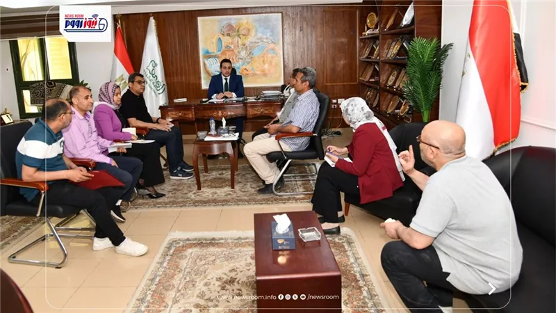 نائب محافظ الفيوم يتابع مع رؤساء المدن ملف حصر أصول الدولة