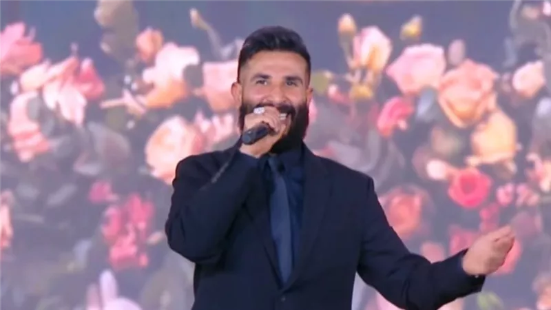 «بشكر سيدة مصر وأمنا».. أحمد سعد يوجه رسالة فخر لـ انتصار السيسي في «فرحة مصر»