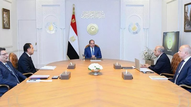 الرئيس السيسي يوجه بالإسراع في تنفيذ مشروعات الطاقة الشمسية وطاقة الرياح
