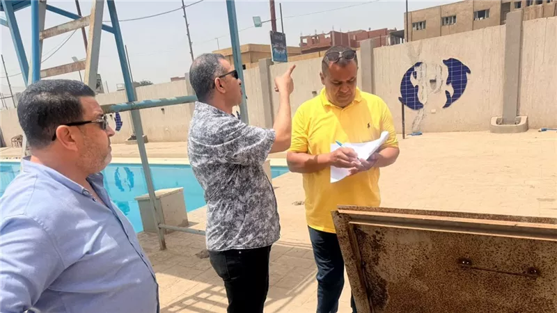 غلق ٣ حمامات سباحة مخالفة خلال حملة متابعة موسعة بالقليوبية