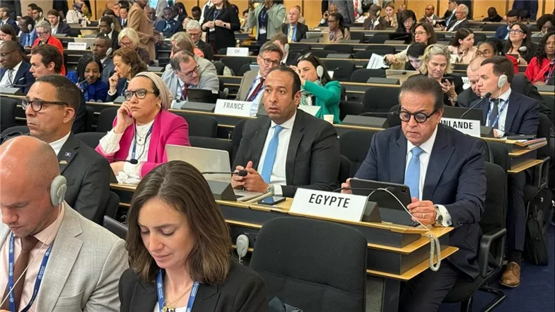 مصر تدعو لتعزيز العدالة الصحية وحماية المنشآت الطبية في الأزمات الدولية