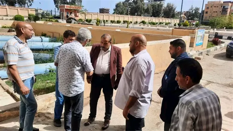 مياه دمياط ترفع الاستعدادات القصوى لضمان استقرار الخدمة خلال عيد الأضحى