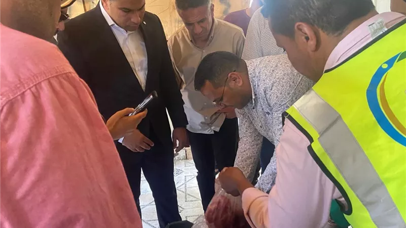 حملة مكبرة بالسويس تضبط نحو 3 أطنان لحوم غير صالحة للاستهلاك الادمي 