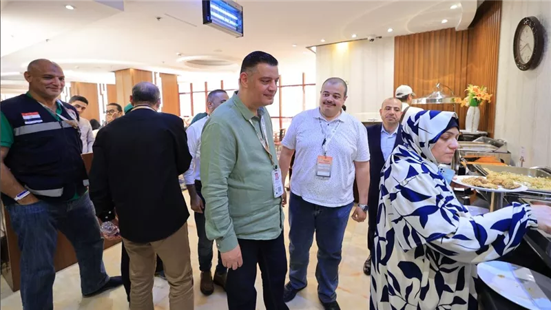 رئيس البعثة الرسمية لحج الجمعيات الأهلية يتفقد فنادق الحجاج بمكة المكرمة