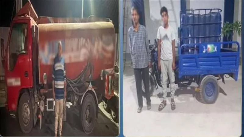  ضبط  شخصين بحوزتهما 7 آلاف لتر سولار قبل بيعها في السوق السوداء بالسويس وقنا