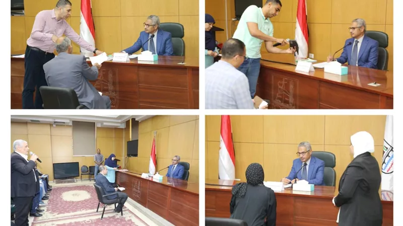 محافظ بنى سويف: إعانات مالية وتكليفات للصحة والتخطيط لحل مشكلات المواطنين 