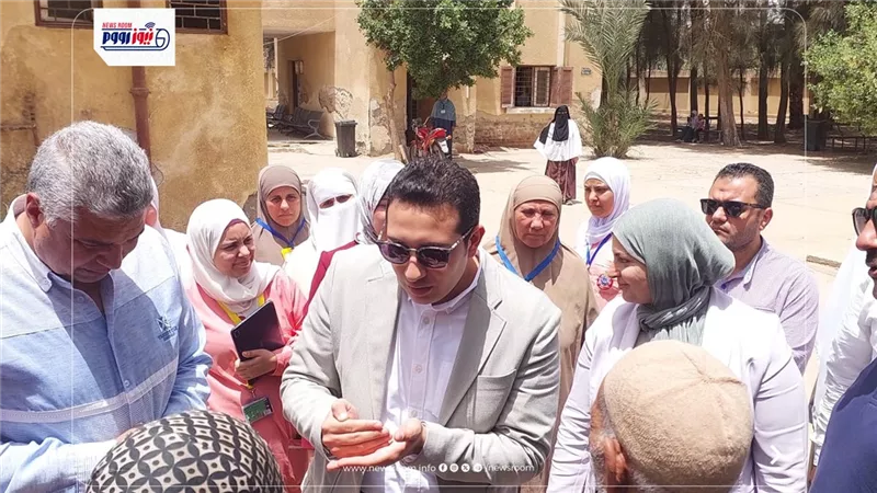 التونى: يتفقد مشروعات الخطة الاستثمارية بأبشواي.. ويعقد لقاءً لخدمة المواطنين 