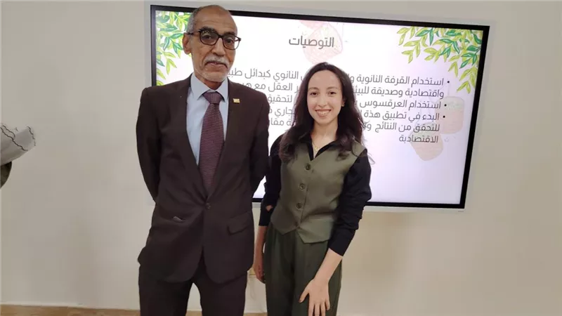 كريستين تكشف تفاصيل مشروع تحسين تجذير الزيتون بتقنيات النانو بجامعة القاهرة