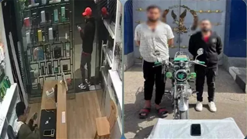 سقوط لصّين سرقا هاتفًا محمولًا من محل بالإسكندرية والأمن يكشف التفاصيل