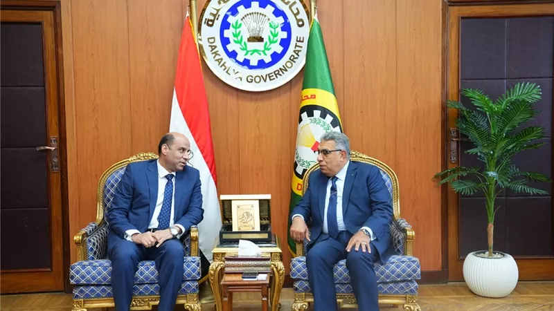 محافظ الدقهلية يستقبل وزير العمل لتعزيز ملفات التشغيل والتدريب