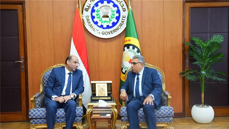 محافظ الدقهلية يستقبل وزير العمل لتعزيز التعاون في ملفات التشغيل